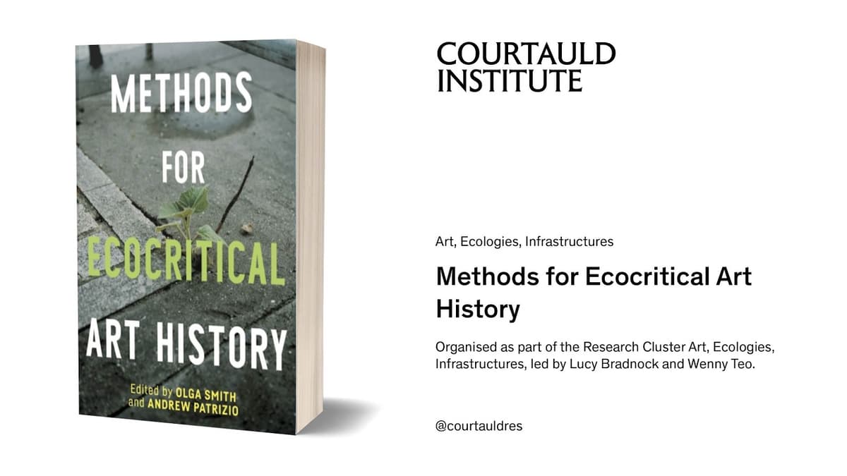 Methods for Ecocritical Art History