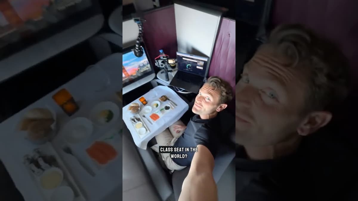 Nothing Beats This Business Class Seat #luxurytravel #foryou