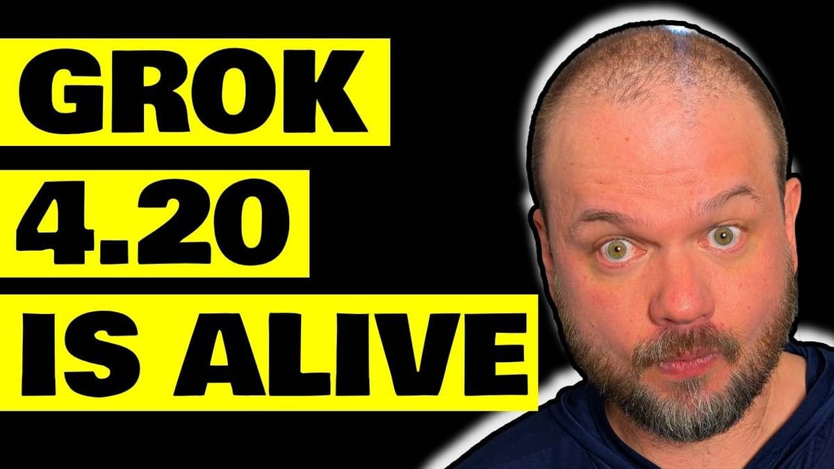 GROK 4.20 Is... Different