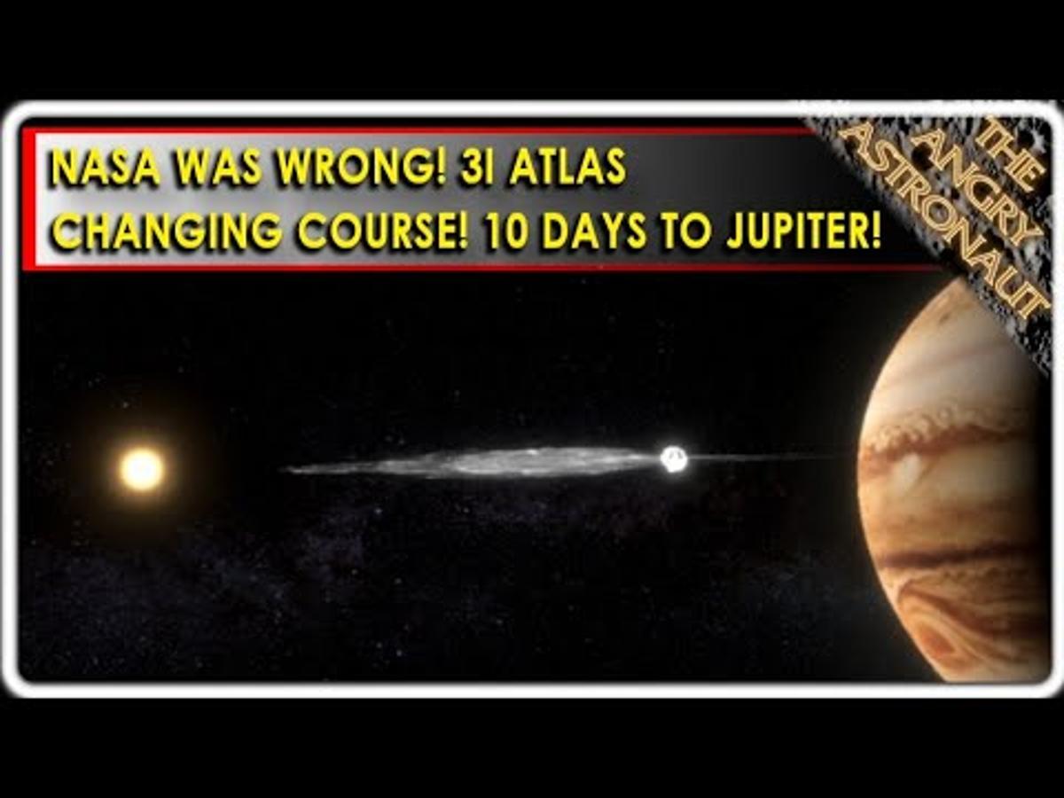 NASA Was Wrong!  3I Atlas Is Changing Course!  10 Days to Jupiter!