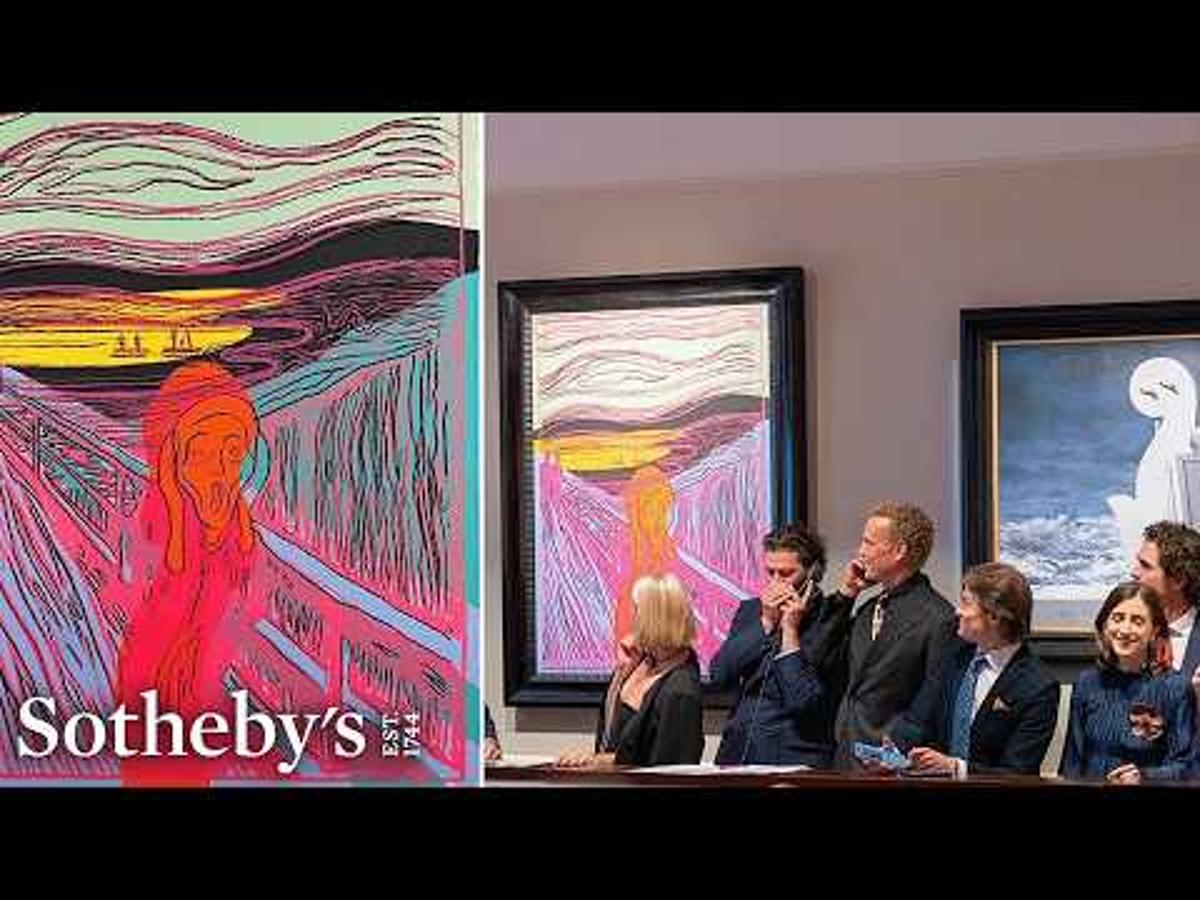 Pauline Karpidas: The London Collection | Warhol’s The Scream Achieves £6.6 Million at Sotheby's