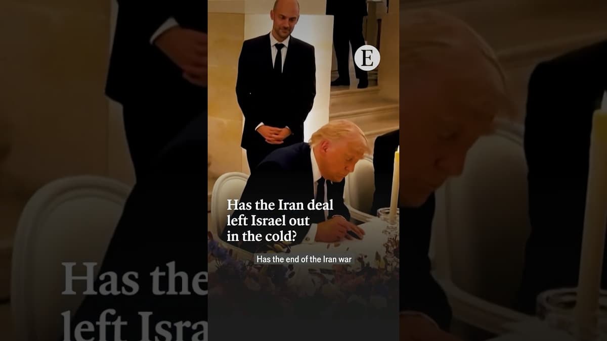 Has the Iran Deal Left Israel Out in the Cold? | The Economist
