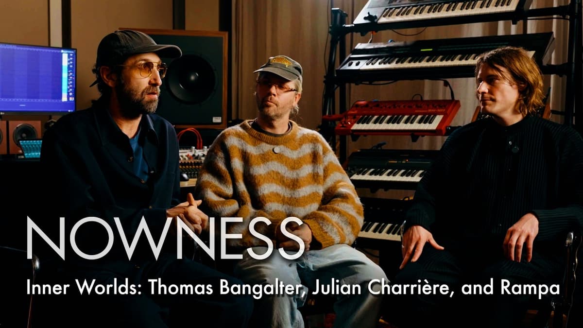 Daft Punk’s Thomas Bangalter, Artist Julian Charrière and DJ Rampa Reflect on Rhythm & Collaboration