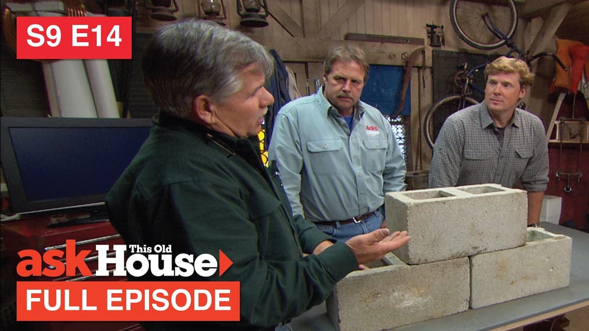 ASK This Old House | Bathroom Sink, Concrete Wall (S9 E14) FULL EPISODE