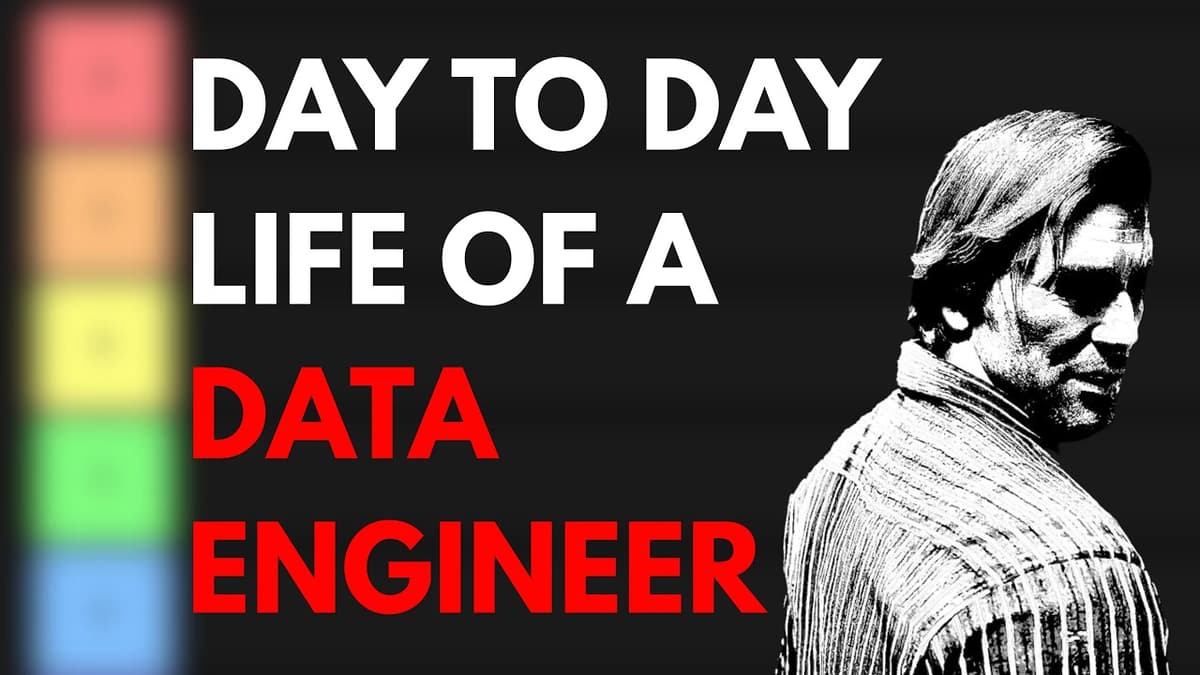 9 Things I Do as a Data Engineer on Real Projects (9AM to 5PM)