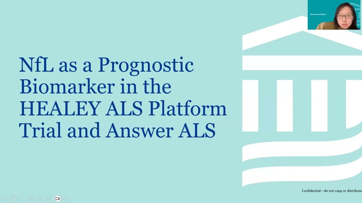 HEALEY ALS Platform Trial Webinar: February 26, 2026 | Neurofilament Analysis