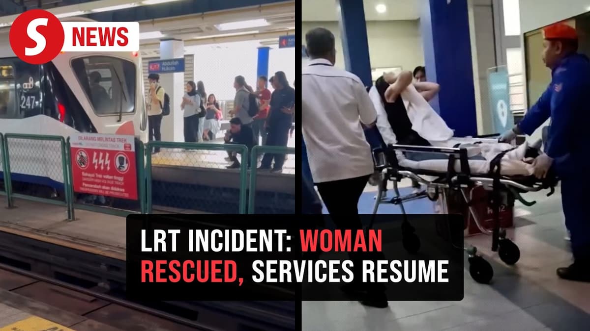 Kelana Jaya LRT Line Service Restored After Earlier Track Incident