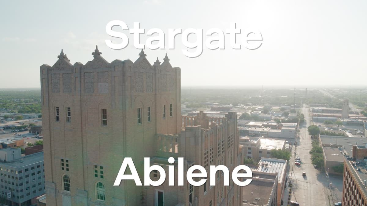 The Texas Town at the Forefront of OpenAI's Stargate Project