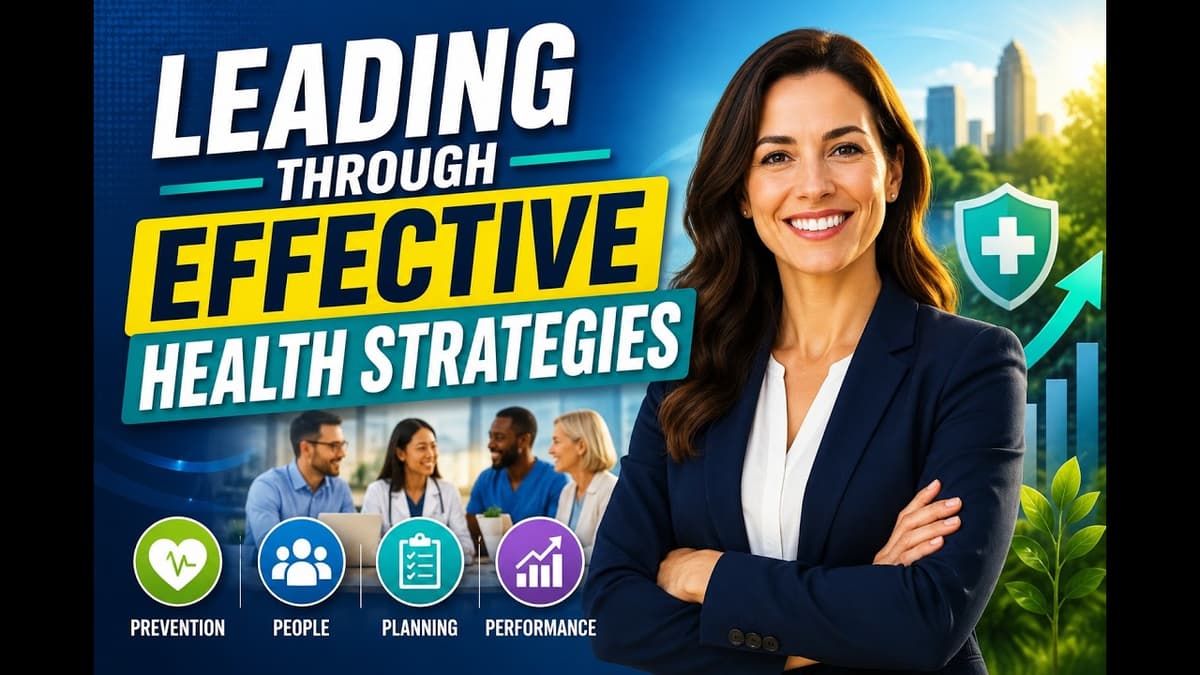 Leading Through Effective Health Strategies (9 Minutes)