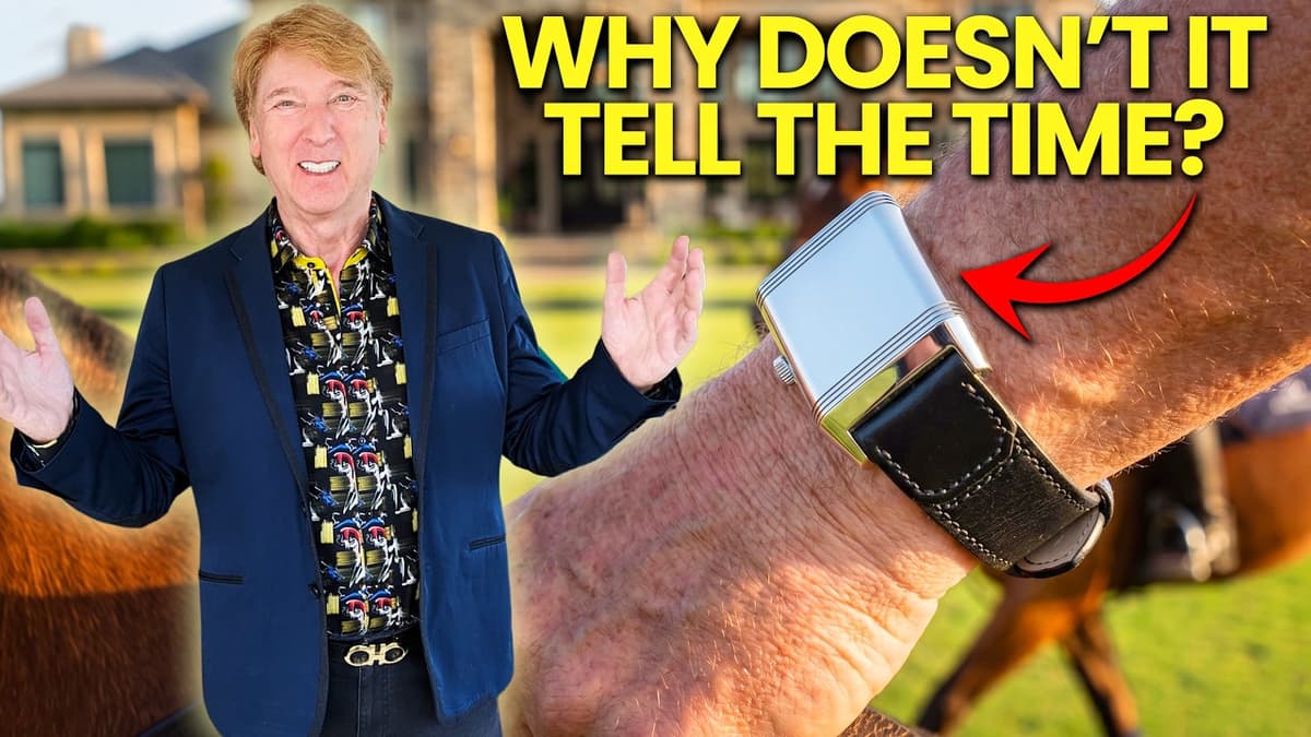 This $72,000 Luxury Watch Doesn't Tell The Time!