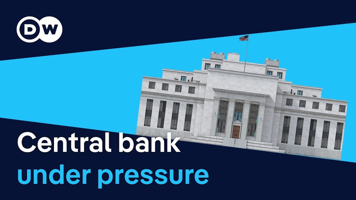 Can the US Fed Stay Independent as Political Pressure Grows? | DW News