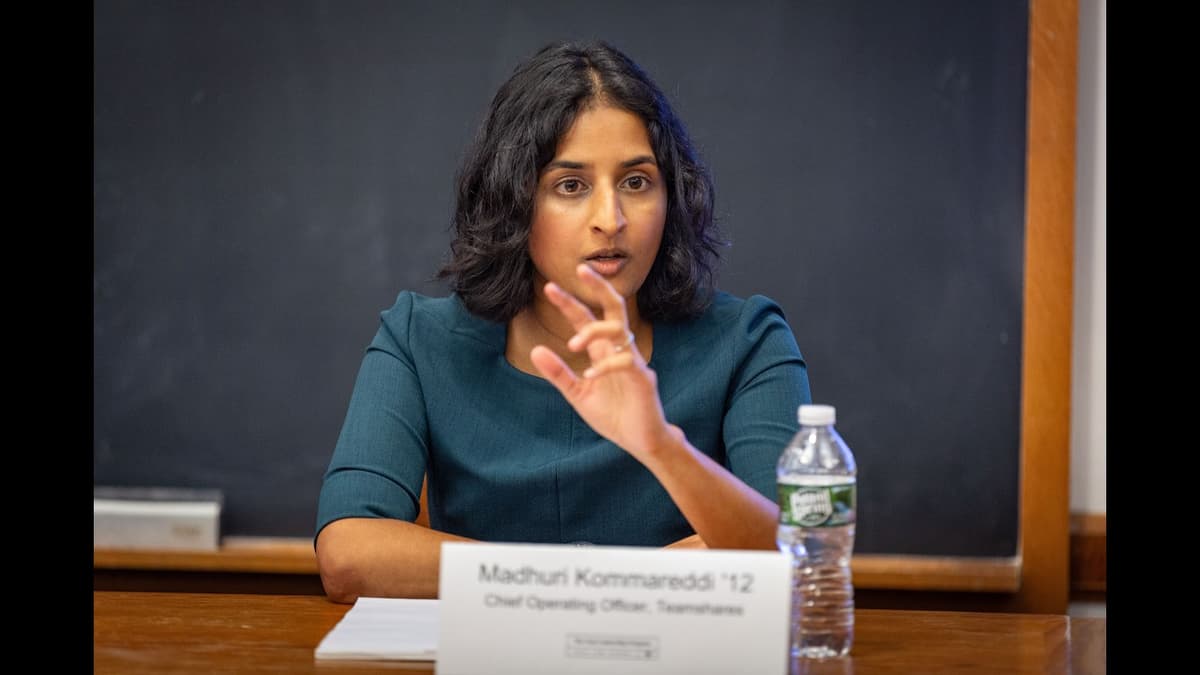 Conversations on Leadership: Madhuri Kommareddi ’12