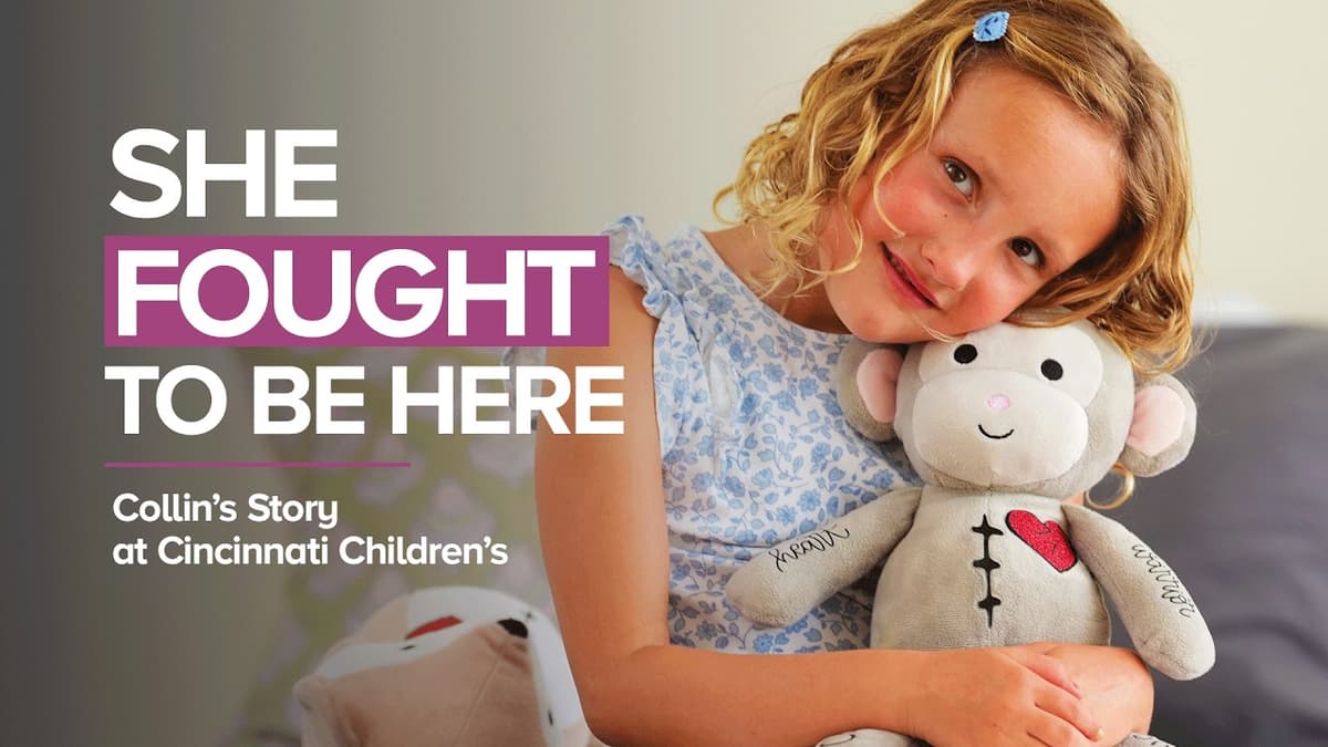 She Fought to Be Here: Collins’ Story at Cincinnati Children’s