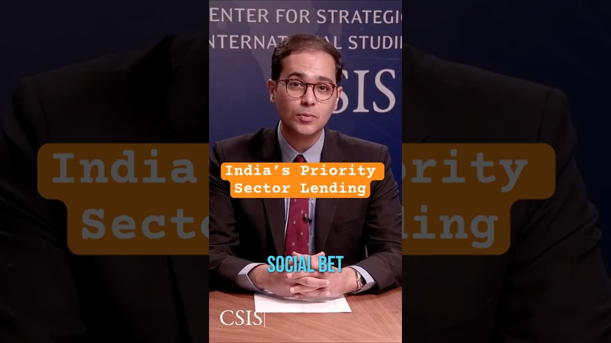 India’s Priority Sector Lending