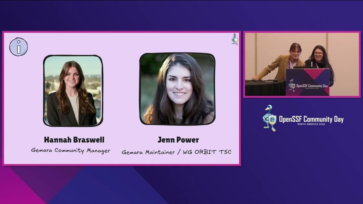 Gemara: The GRC Architecture You Didn’t Know You Built - Hannah Braswell & Jennifer Power, Red Hat