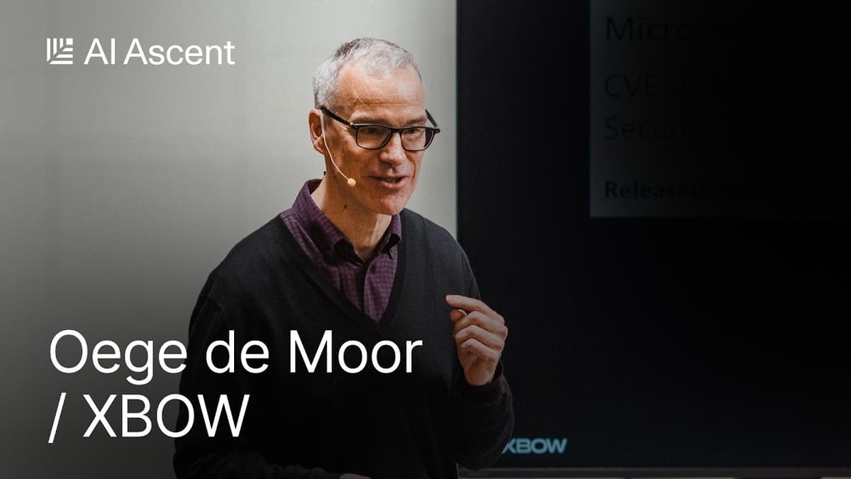 Inside the Rise of Autonomous AI Hackers: XBOW's Oege De Moor