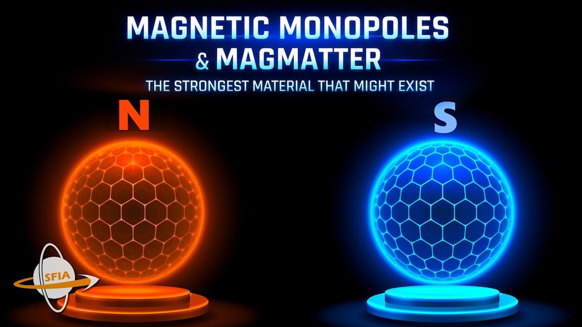 Magnetic Monopoles & Magmatter - The Strongest Material That Might Exist