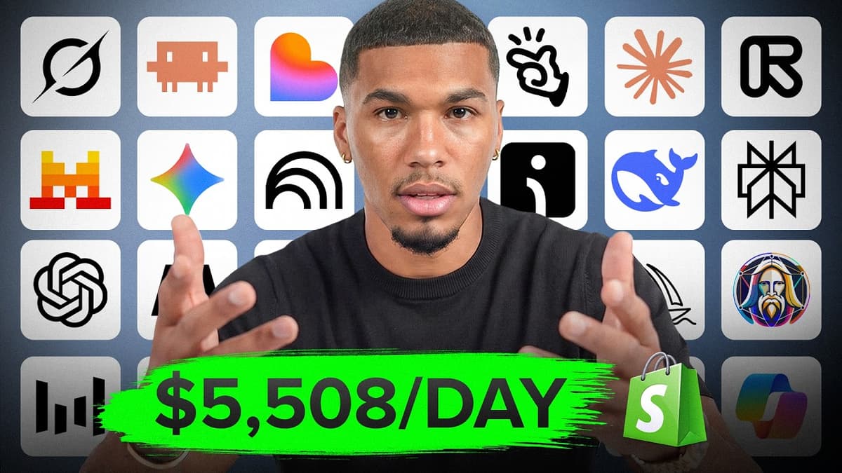 I Tried 50 AI Dropshipping Tools. These 5 Make Me $100k/Mo