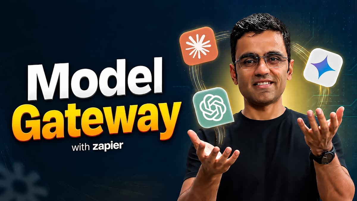 AI Agents with Zapier MCP: One Server, Any Model
