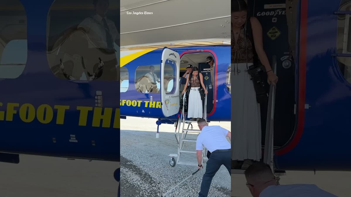 We Sent Our Reporters to See Coachella From the Goodyear Blimp