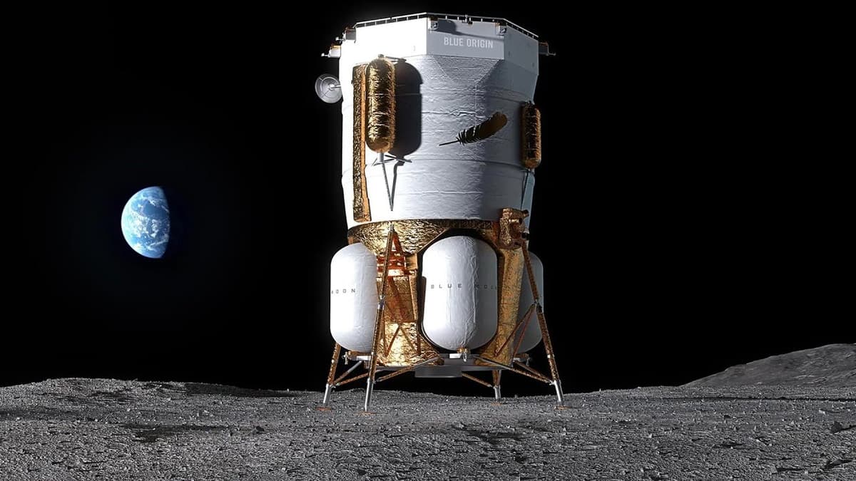 Blue Origin's Mark 1 Blue Moon Lander Could Launch by End of Summer