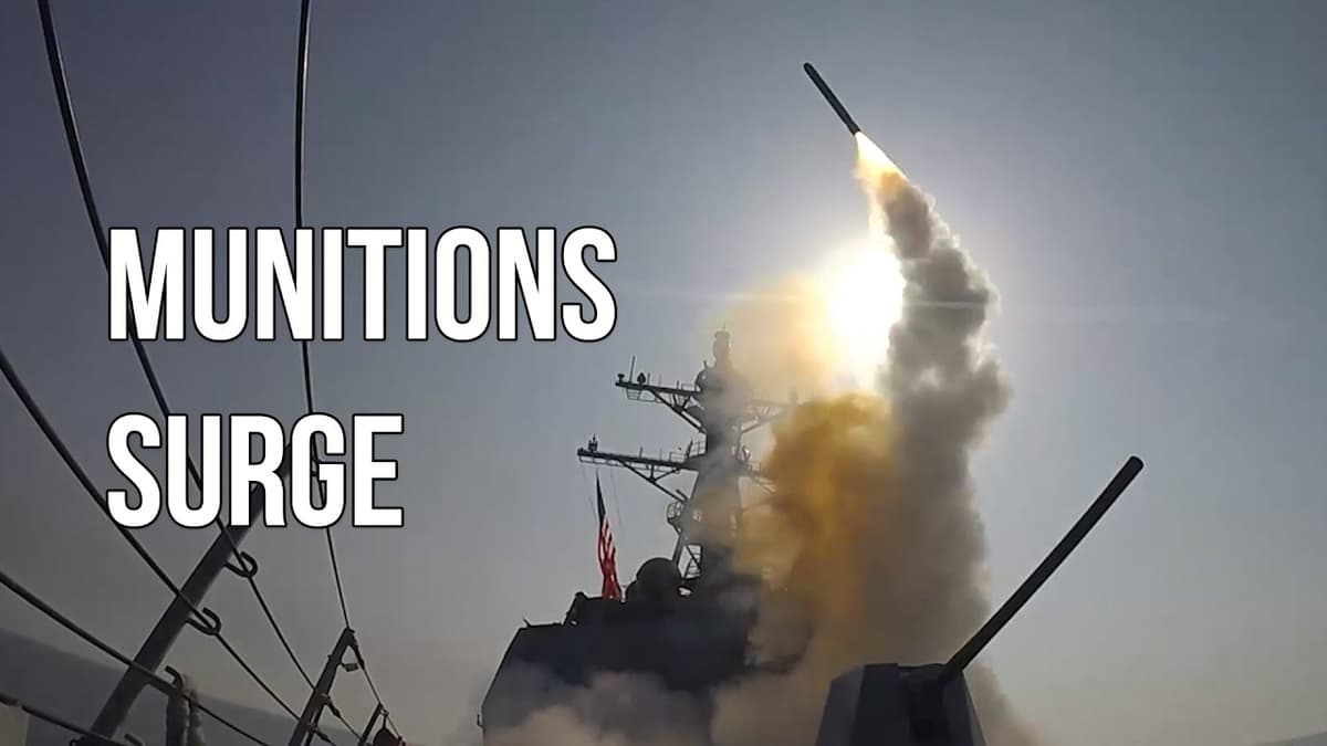 Pentagon Pushes Munitions in New Budget