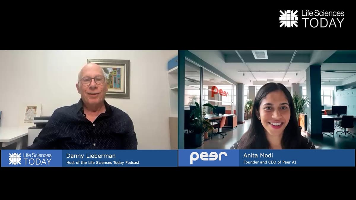 Peer AI - Medical Writing Platform for FDA Submissions - Life Sciences Today Podcast Episode 63
