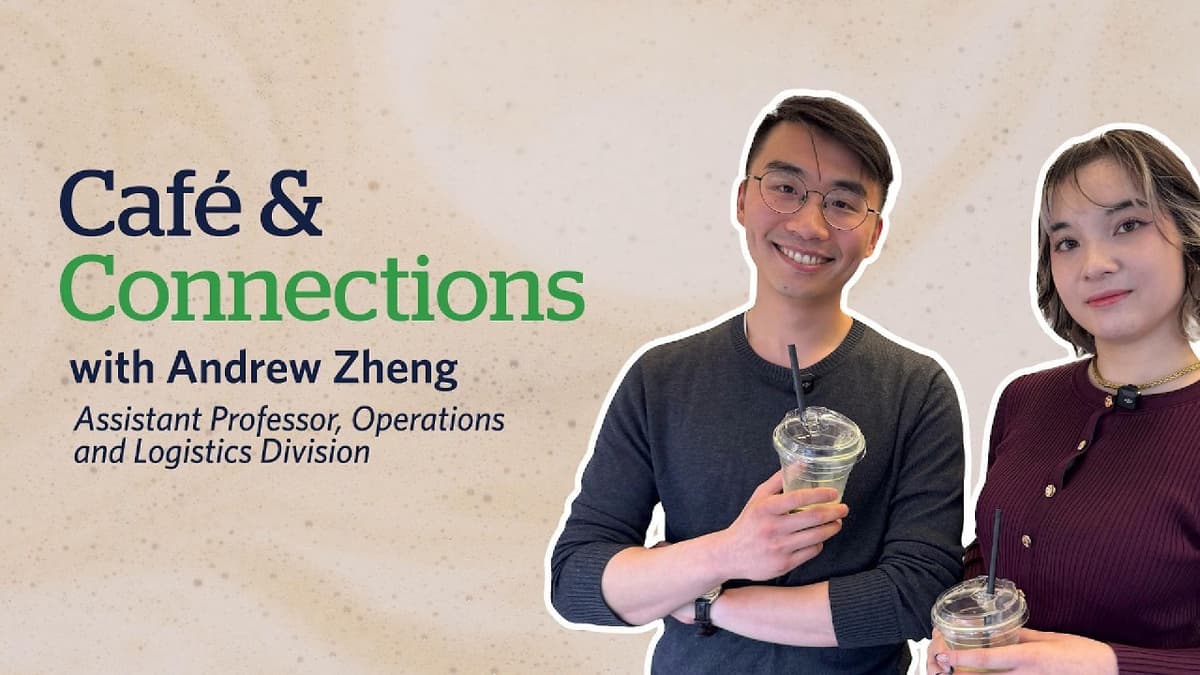 UBC Sauder | Café & Connections with Andrew Zheng