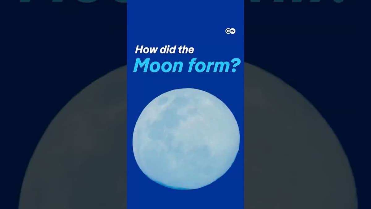 How Did the Moon Form? | DW Documentary
