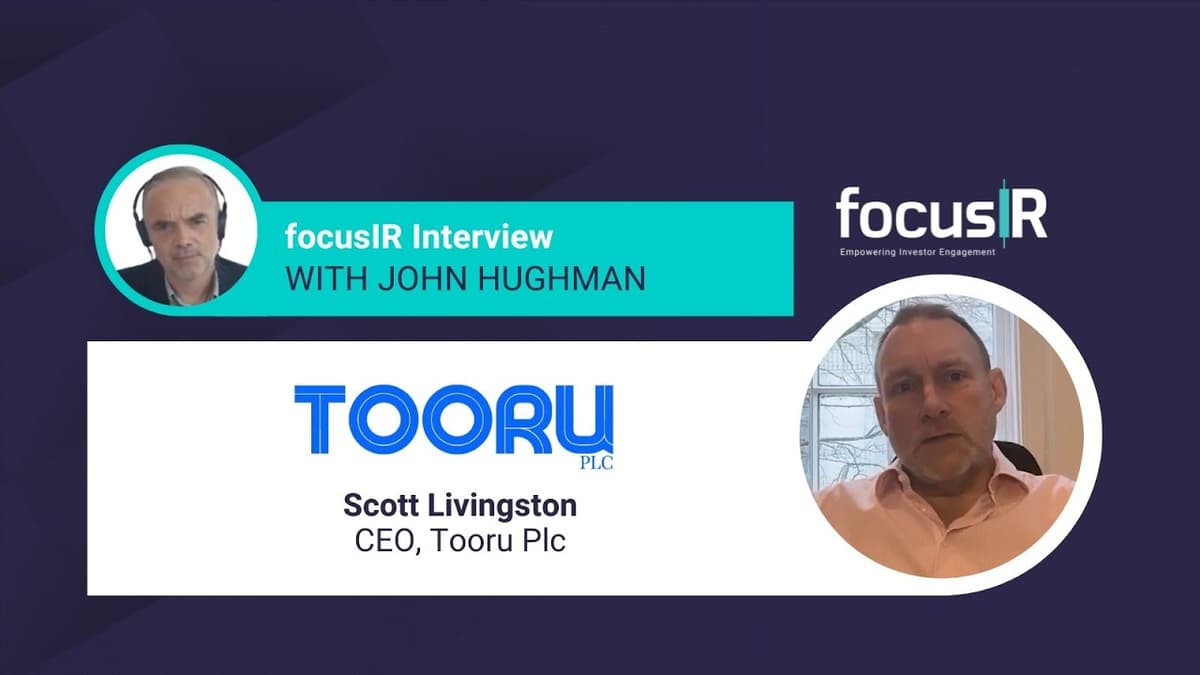 Scott Livingston, CEO of Tooru Plc, on How £980k Fundraising Supports Sales Growth