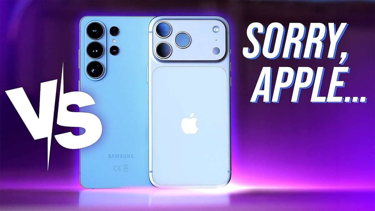 IPhone 17 Pro Max vs Galaxy S26 Ultra: Sorry, Apple 🙈