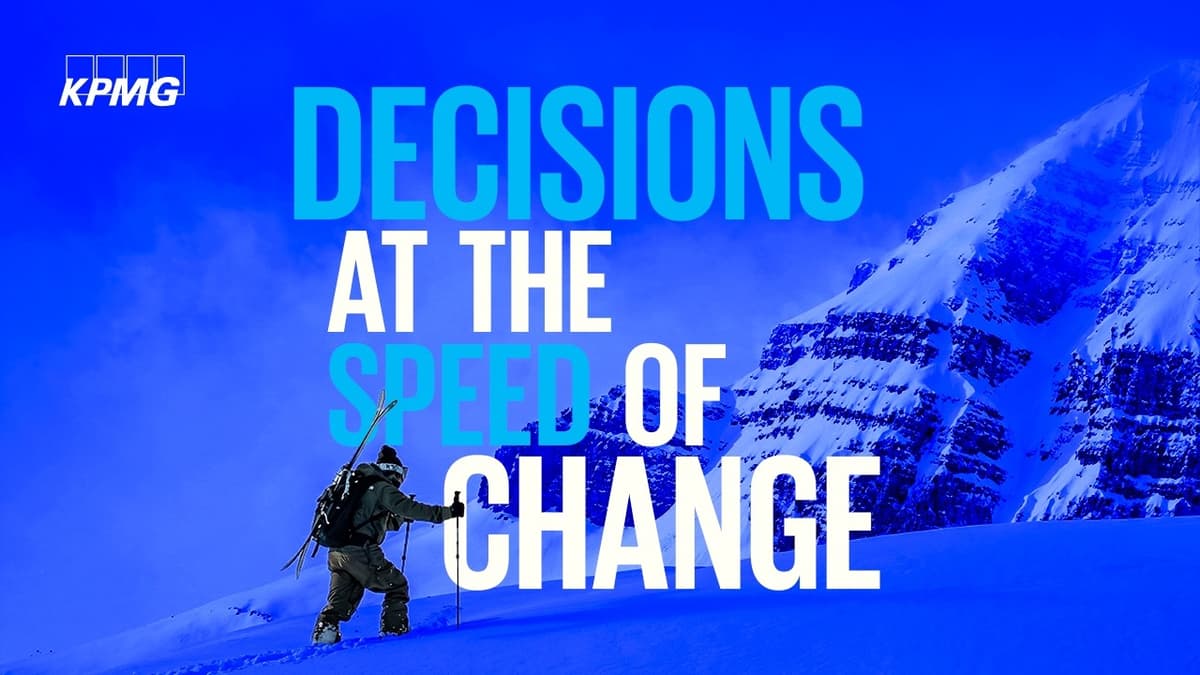 How Great Leaders Make Confident Decisions Amid Uncertainty | KPMG US, Atif Zaim X Jimmy Chin