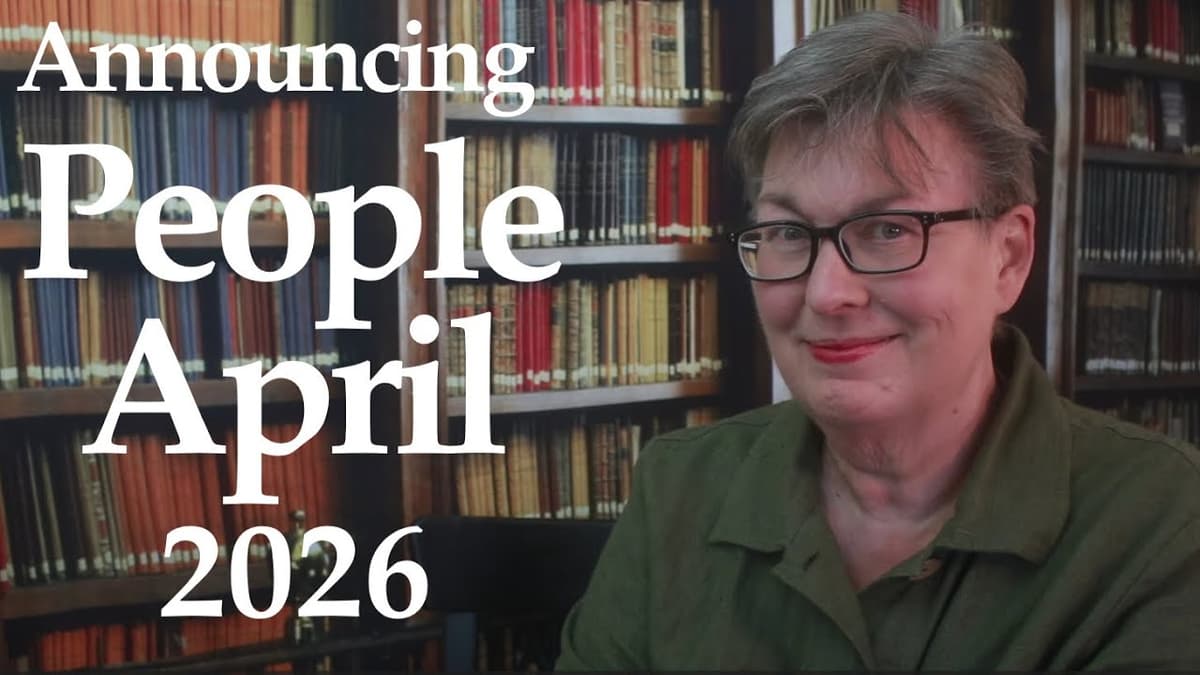 Announcing People April! #PeopleApril
