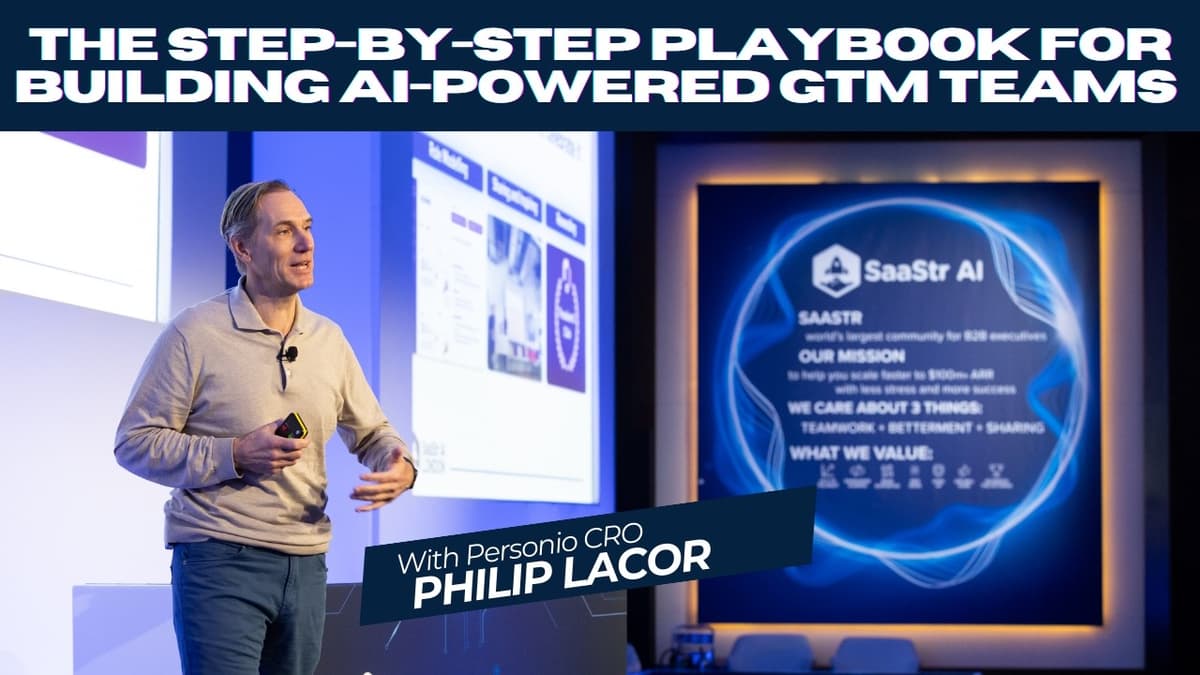 The Step-By-Step Playbook for Building AI-Powered GTM Teams with Personio's CRO