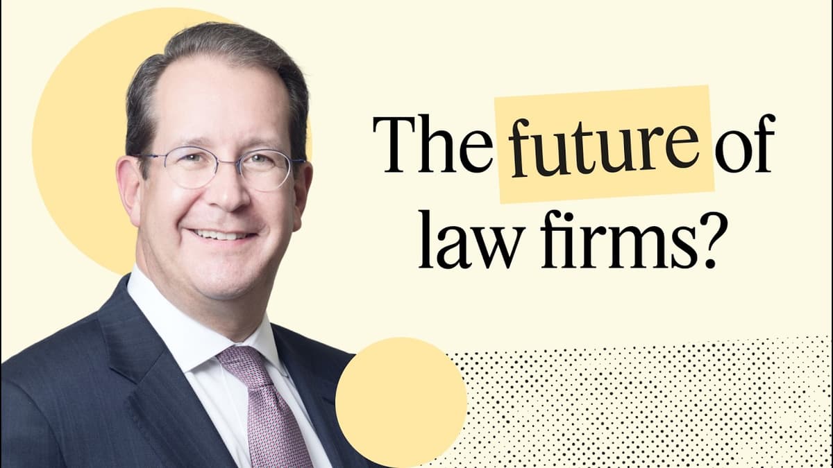 Who Wants To Own Big Law?