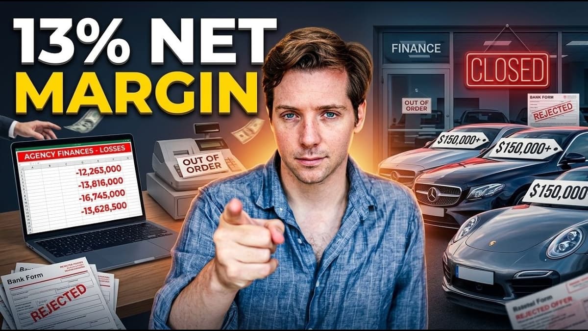 Why Is An Agency Owner Making $456,000 Having Trouble Buying A Car In Cash?