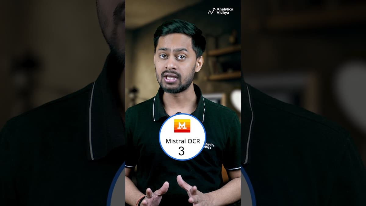 Mistral OCR 3: AI That Can Actually Read Documents