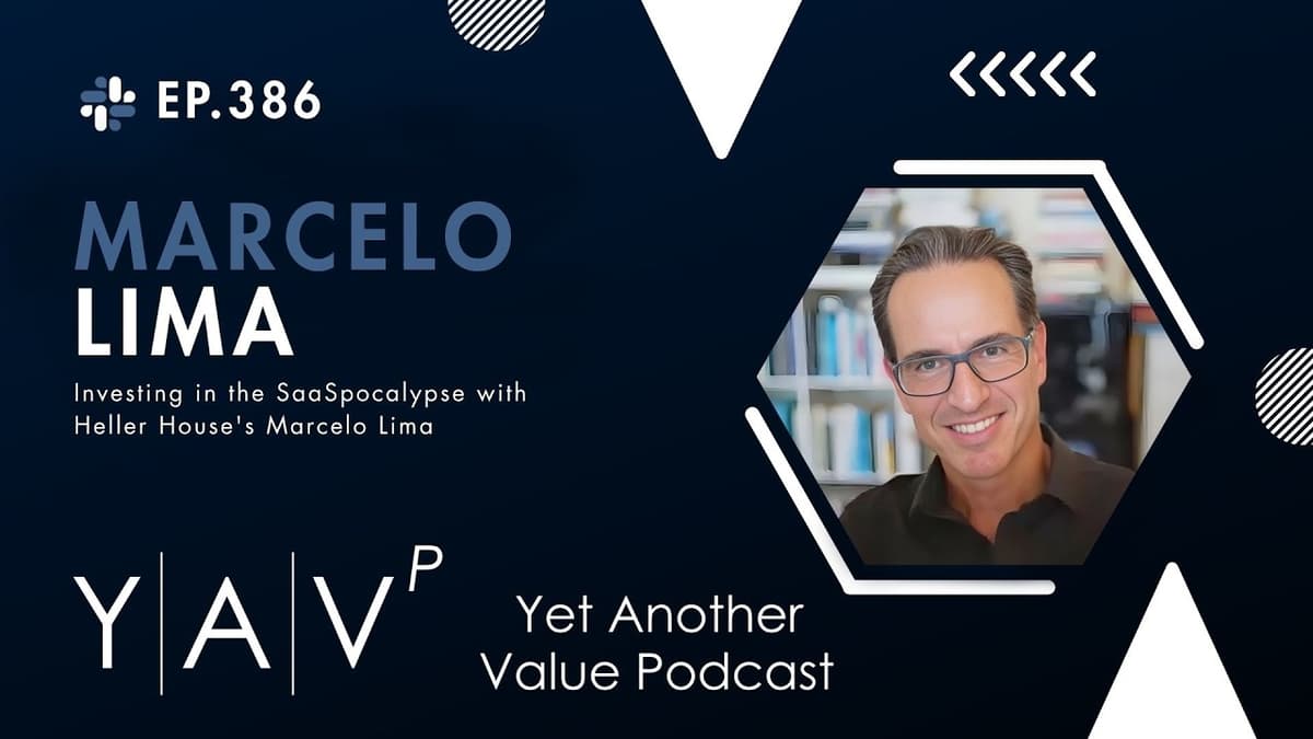 Investing in the SaaSpocalypse with Heller House's Marcelo Lima