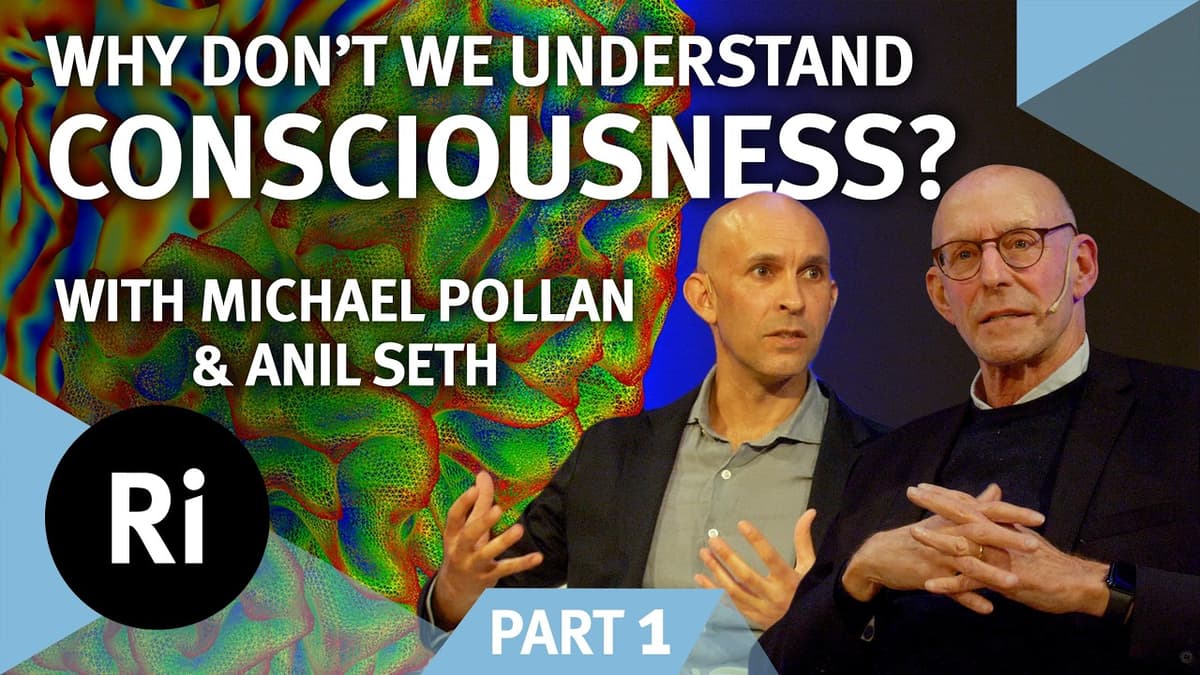How Does Your Brain Create Your Sense of Self? Part 1 with Anil Seth and Michael Pollan