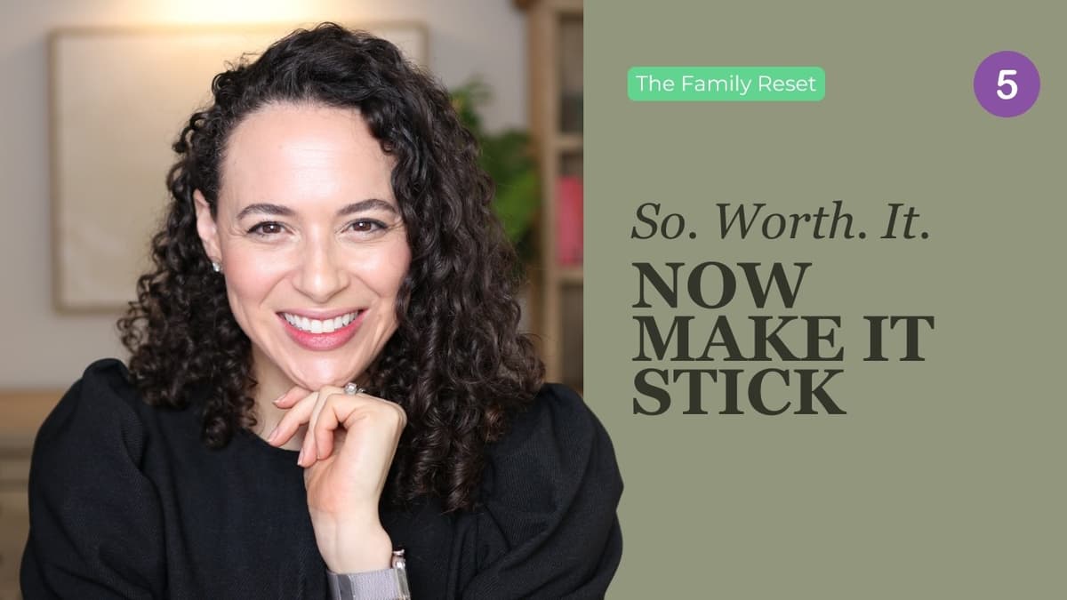 Most Moms Quit Here. Don't (The Family Reset)