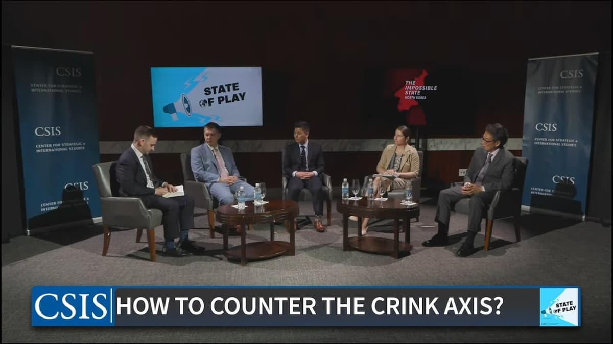 How Should the United States Counter the CRINK Axis? | The Impossible State of Play