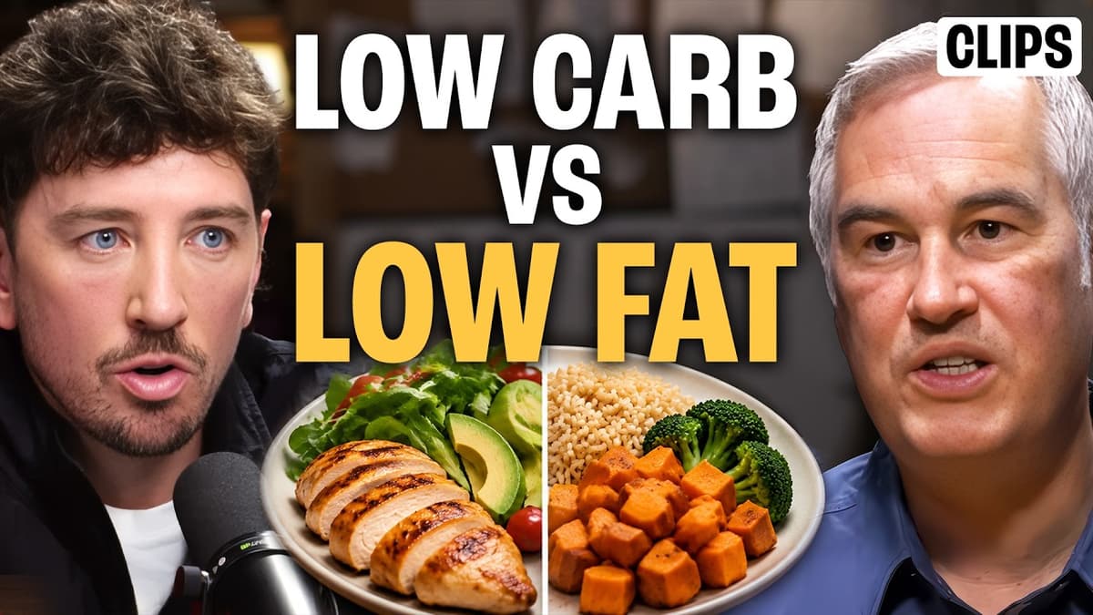 Kevin Hall Destroys the Low-Carb vs Low-Fat Debate: What Actually Causes Fat Gain? | Kevin Hall