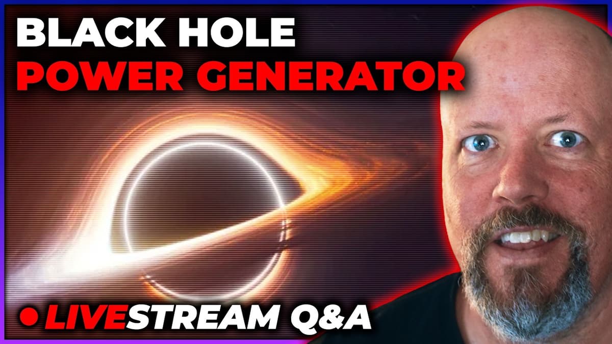 Can We Extract Power From a Black Hole? [Q&A Livestream]