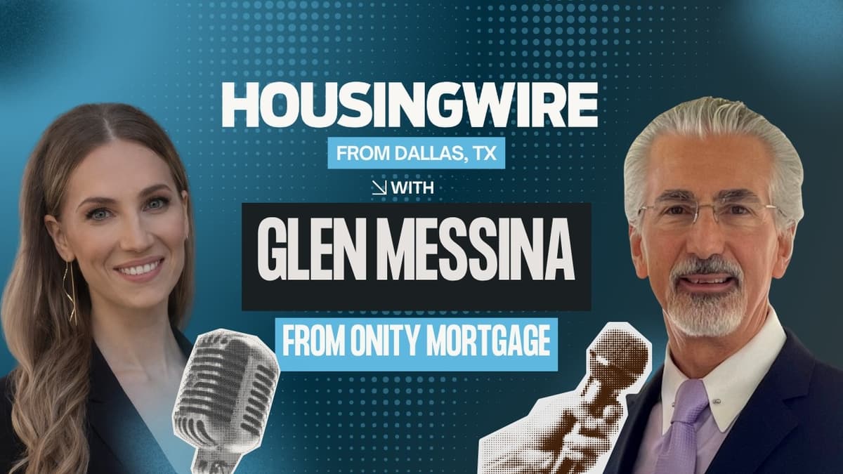 Onity Mortgage Marks a New Era: Glen Messina on Rebranding, Growth and Technology-Driven Transformat
