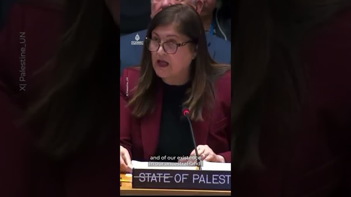 ‘This Is Not a Religious Conflict’: Palestinian FM Refutes Israeli Narrative