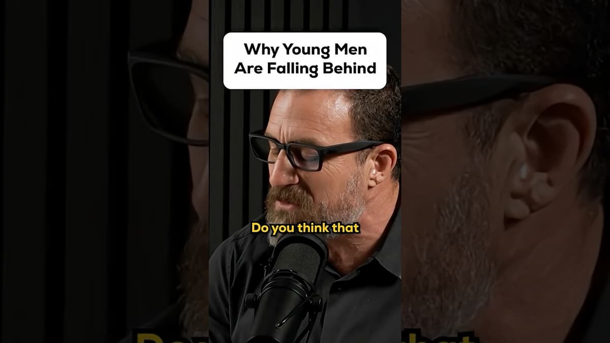 Why Young Men Are Being Screwed Over @Hubermanlab