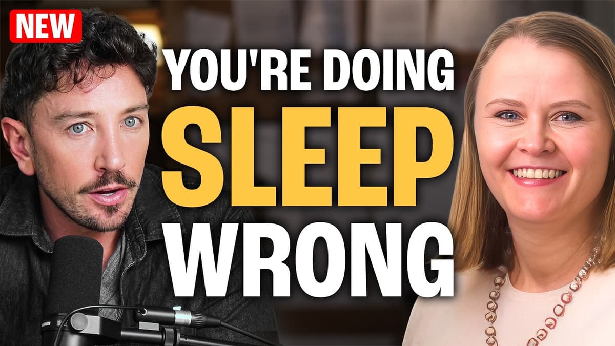 Sleep Scientist Dr. Kristen Knutson: The 4 Things That Actually Determine Your Sleep Health EP#408