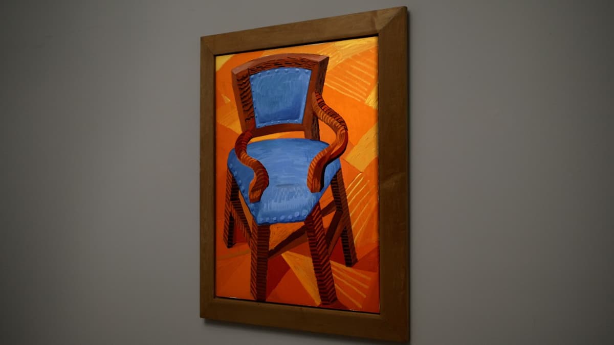 David Hockney: The Chair