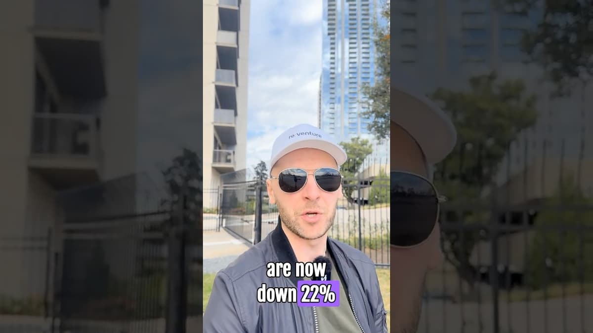 Massive Condo Collapse Hitting Austin. (45% Price Cuts From 2022)