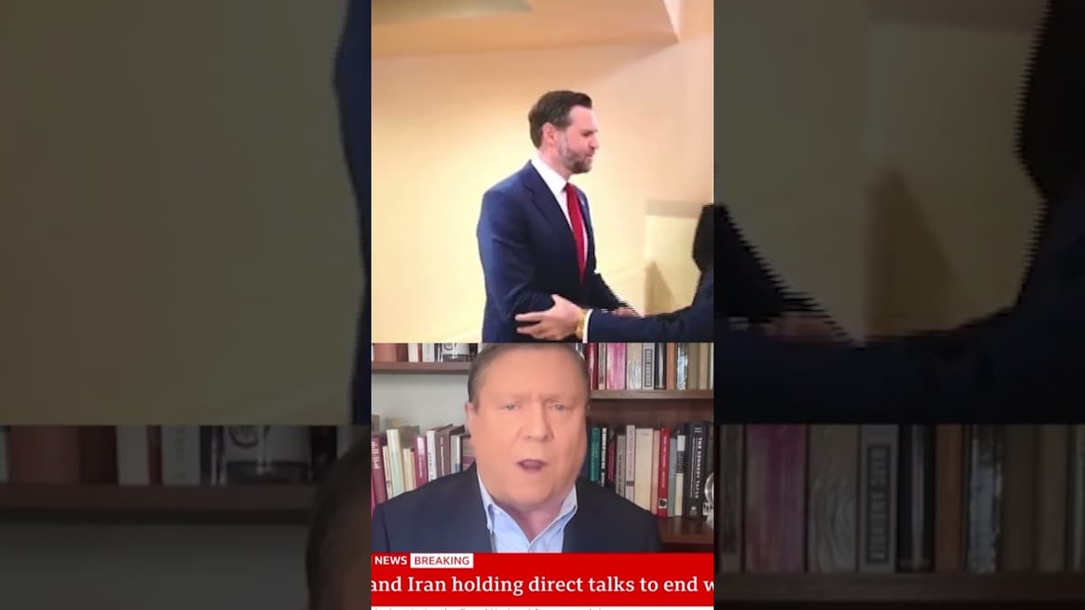 US and Iran Holding Direct Talks to End War - BBC Excerpt